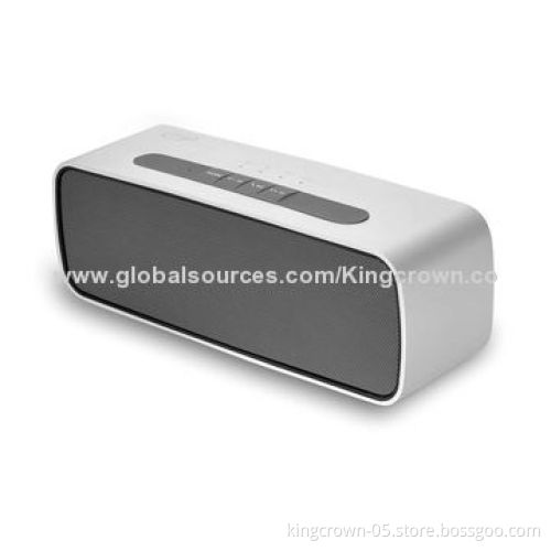 Bluetooth speaker with aluminum case TF card handsfree calling